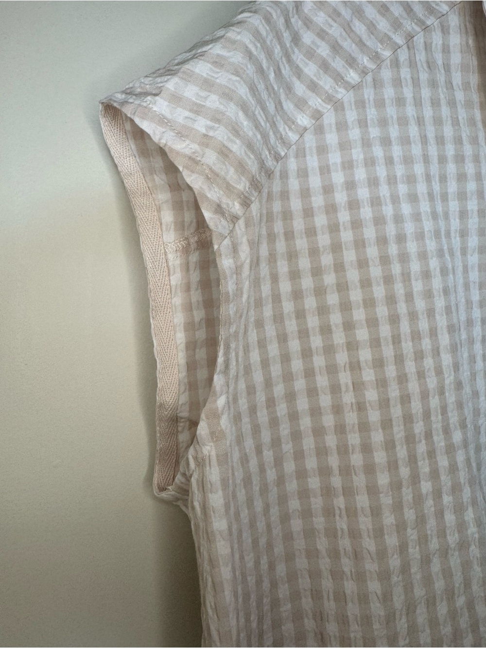 SPLENDID Gabrielle Gingham Top S - Picture 5 of 12